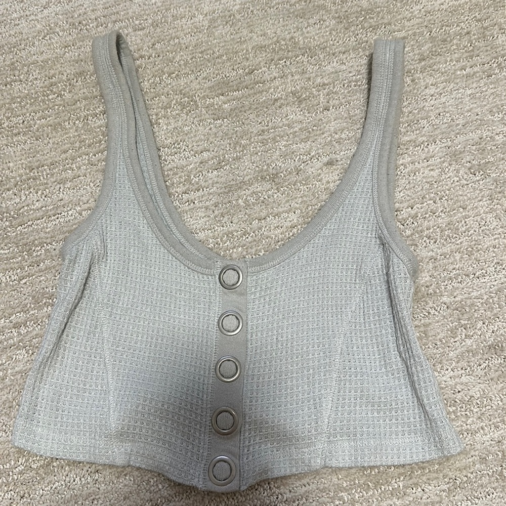 free people cropped tank